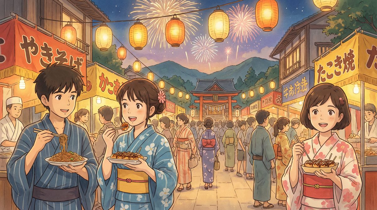 香蕉视频治愈系日常动漫-夏日祭物语